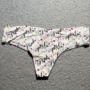 PINK VS No Show Thong XL